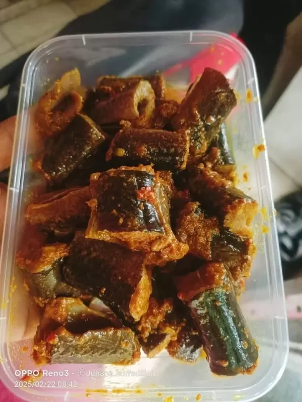 Belut marinasi
